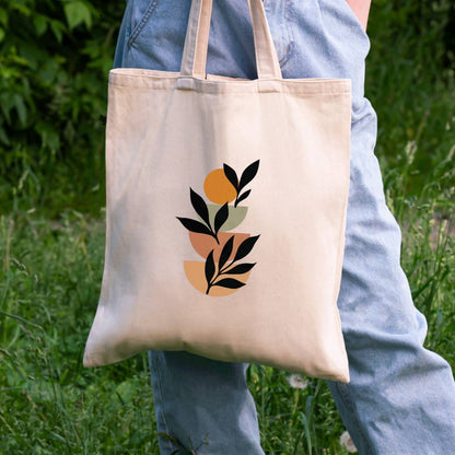 Cute Aesthetic BOHO Tote Bag Zipper