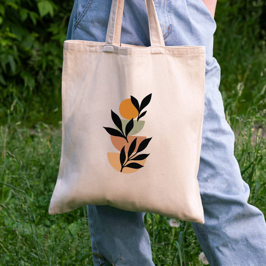 Cute Aesthetic BOHO Tote Bag Zipper