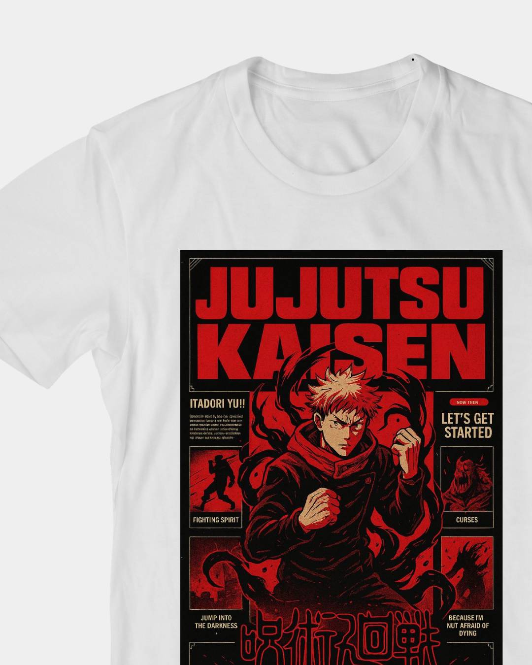 JUJUTSU KAISEN ANIME OVERSIZED T-SHIRT