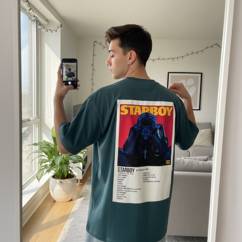"WE DON'T PRAY FOR LOVE WE JUST PRAY FOR CARS" Weekend STARBOY Unisex Oversized Classic T-Shirt