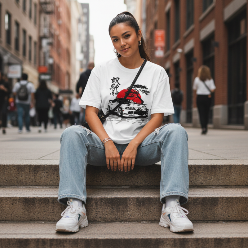 "TOYOTA SUPRA" Unisex Oversized Classic T-Shirt
