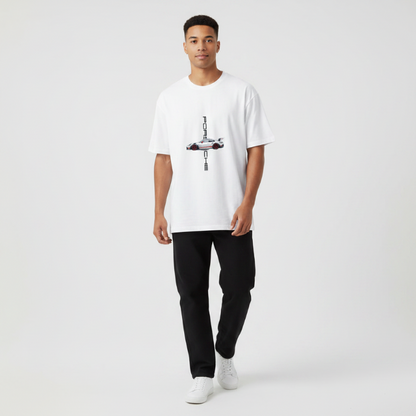 "PORSCHE" Unisex Oversized Classic T-Shirt